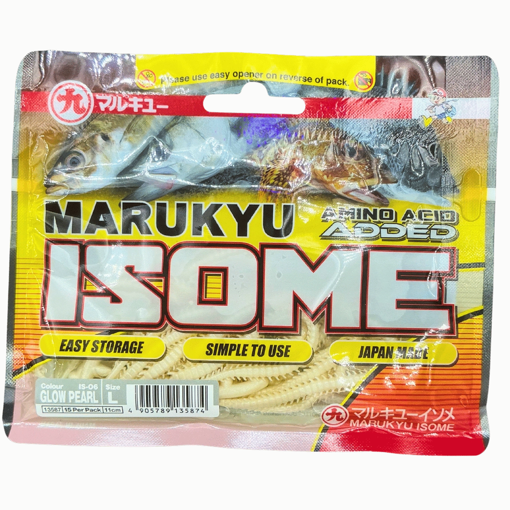 Marukyu Power Isome Large (L) 11 cm IS-06 Glow Pearl Silikon Yem