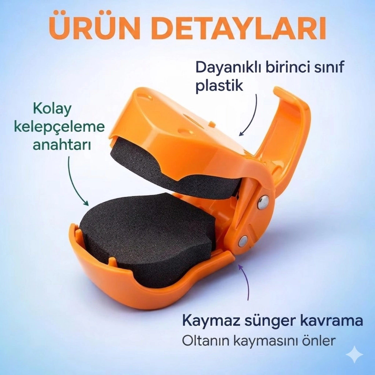 Anchor LRF & Spin Kamış Tutucu Sabitleme Klipsi 2 Adet