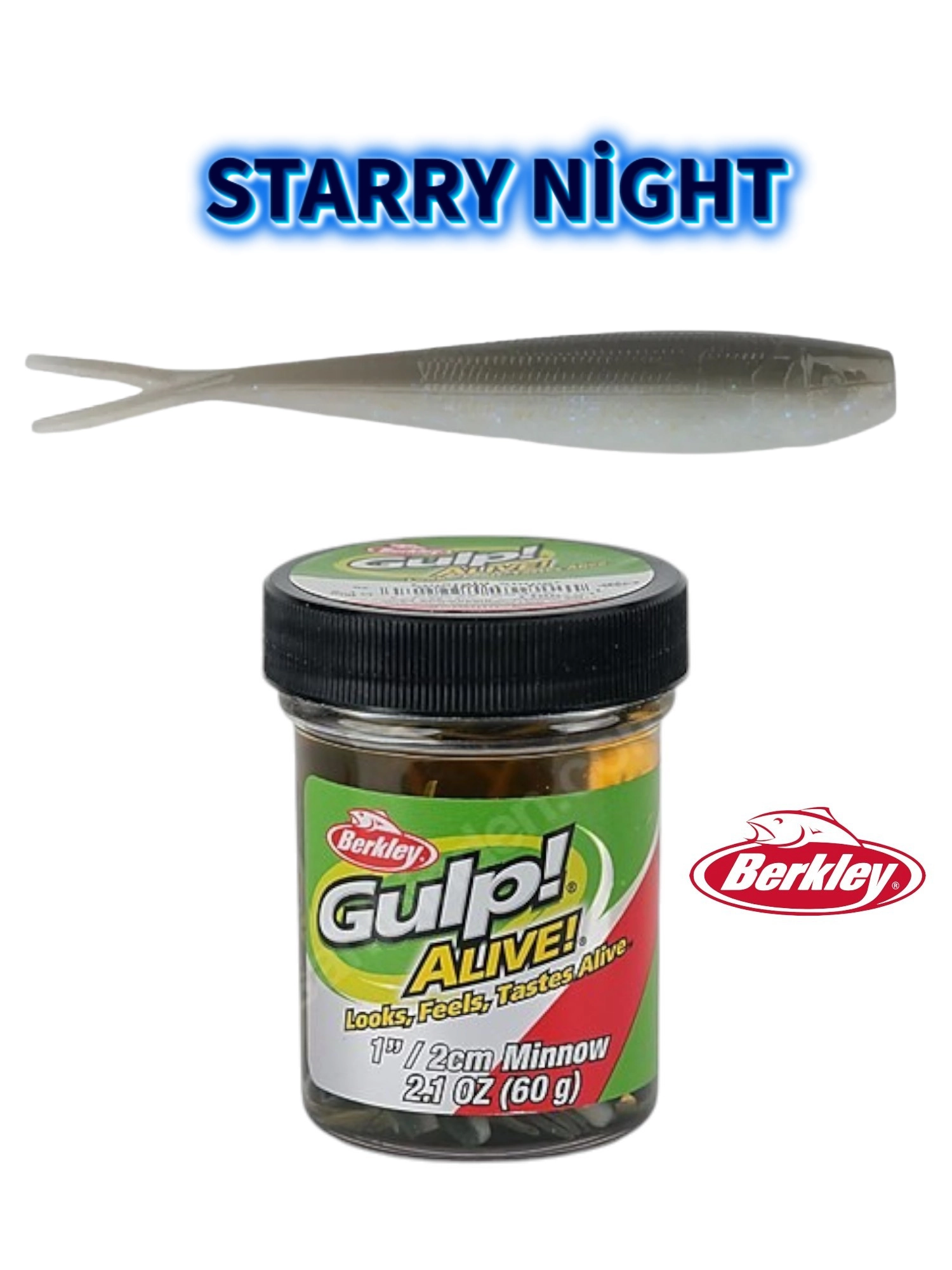 Berkley Gulp! Alive!® Minnow 1’’ Starry Night