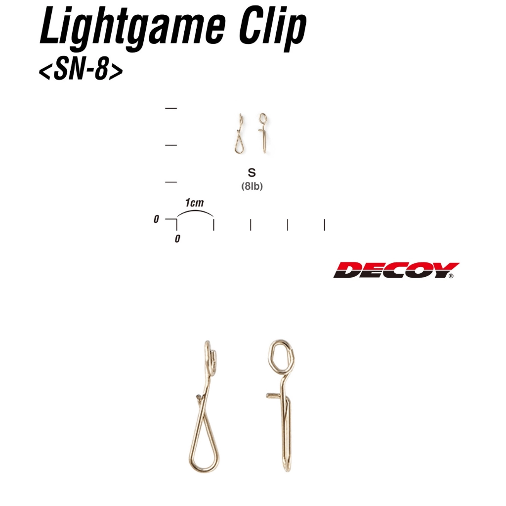 Decoy Light Game Clip SN-8 LRF Klipsi