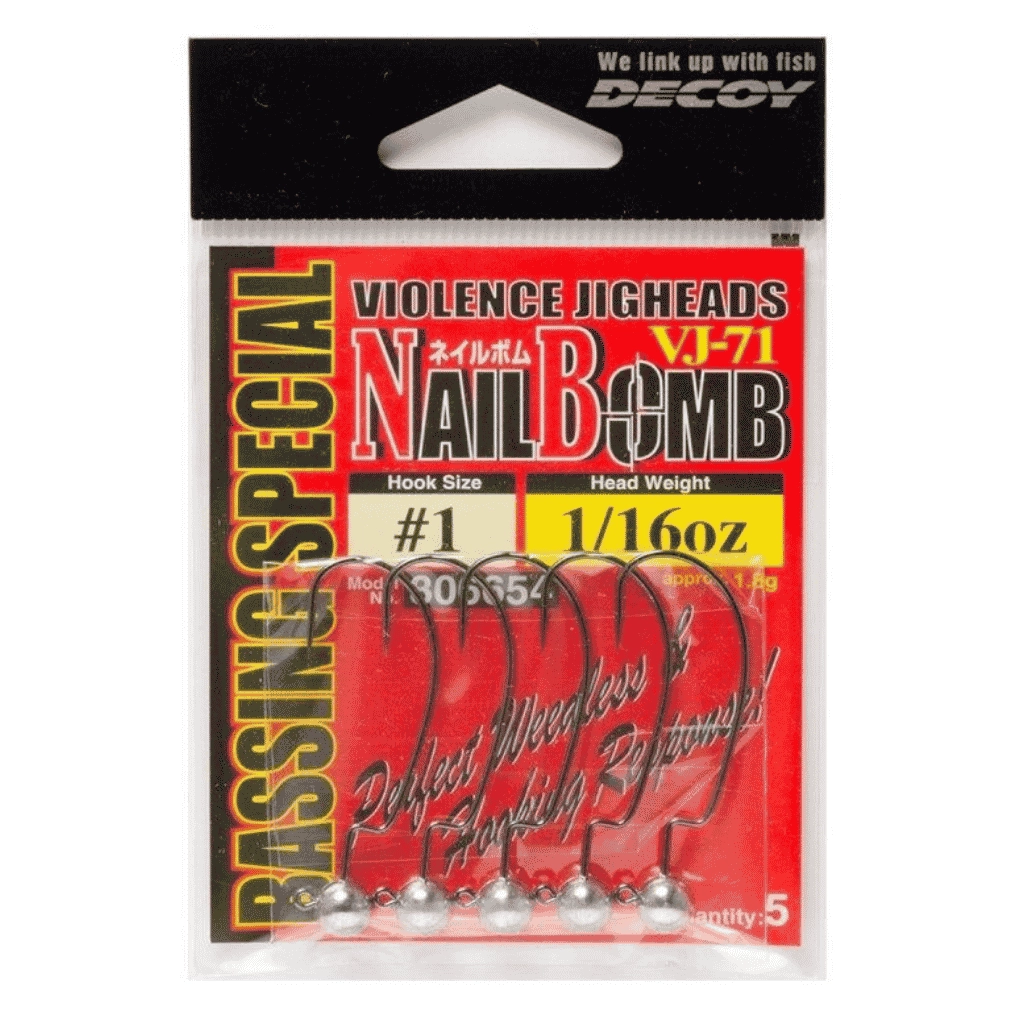 Decoy Nail Bomb VJ-71 Jighead