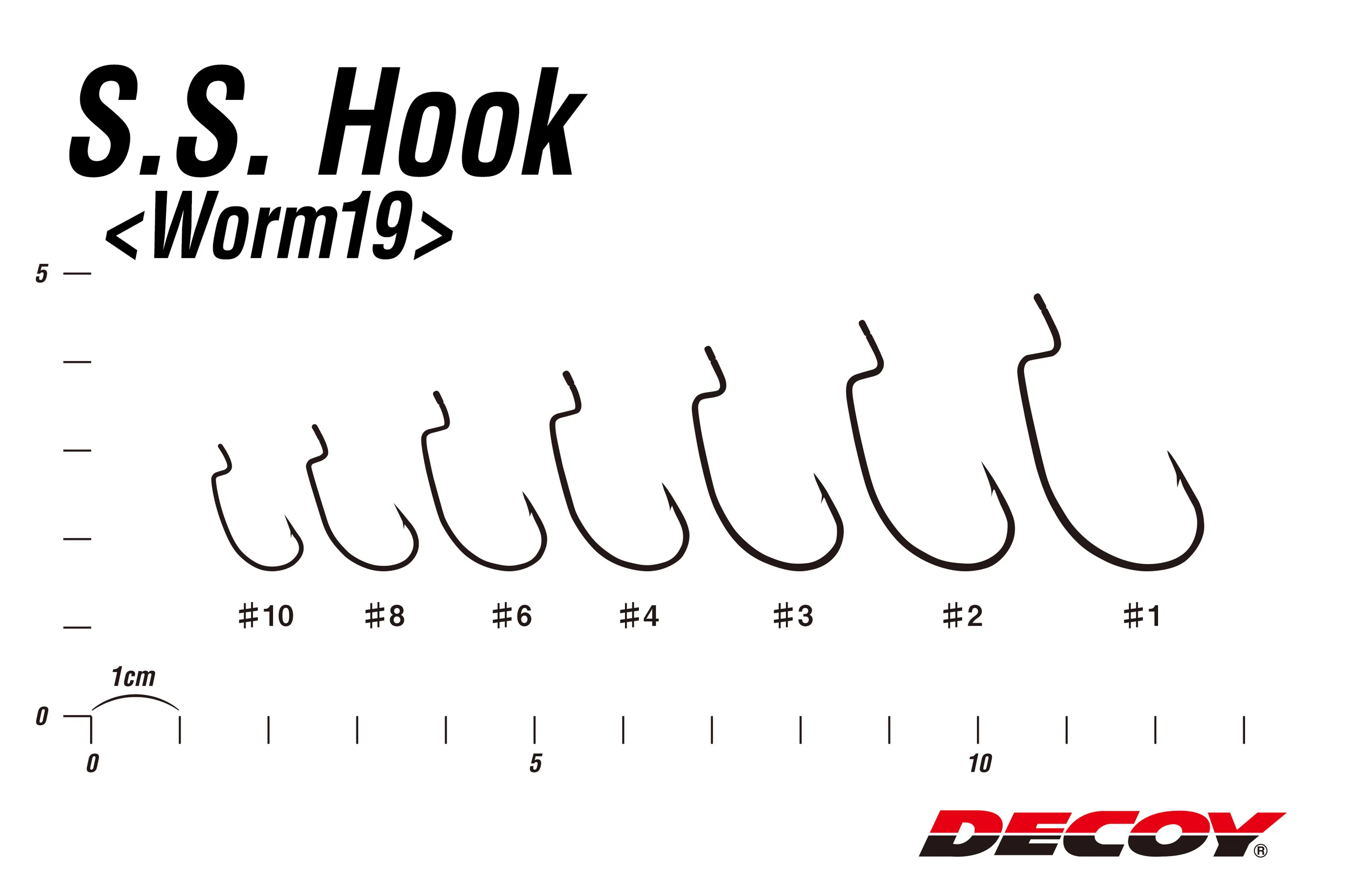 Decoy Worm 19 SS Hook Ofset İğne