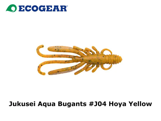 Ecogear Jukusei Aqua Bug Ants 2’’ 56mm J04 Hoya Yellow