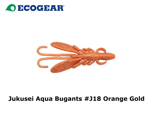 Ecogear Jukusei Aqua Bug Ants 2’’ 56mm J18 Orange Gold