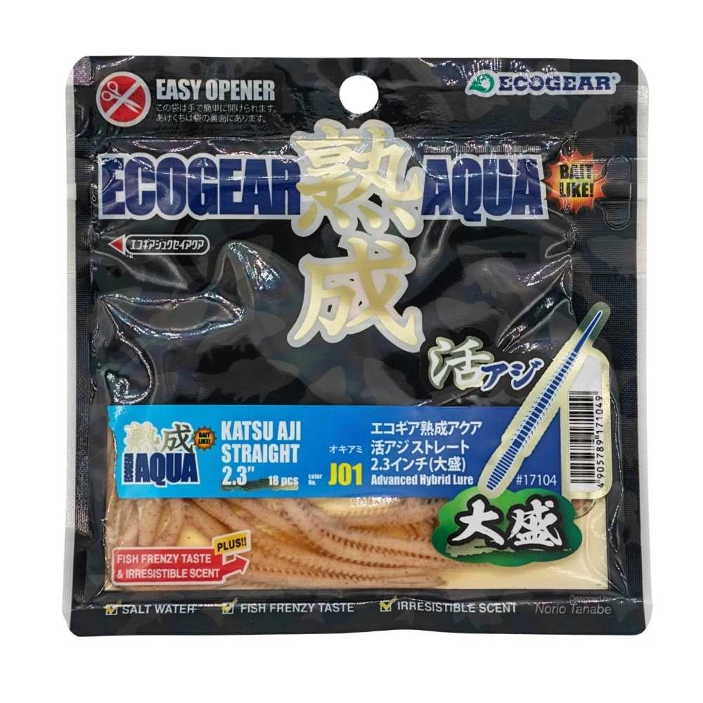 Ecogear Jukusei Aqua Katsu Aji Straight 2.3’’ (5.8 cm) LRF Silikon Yem