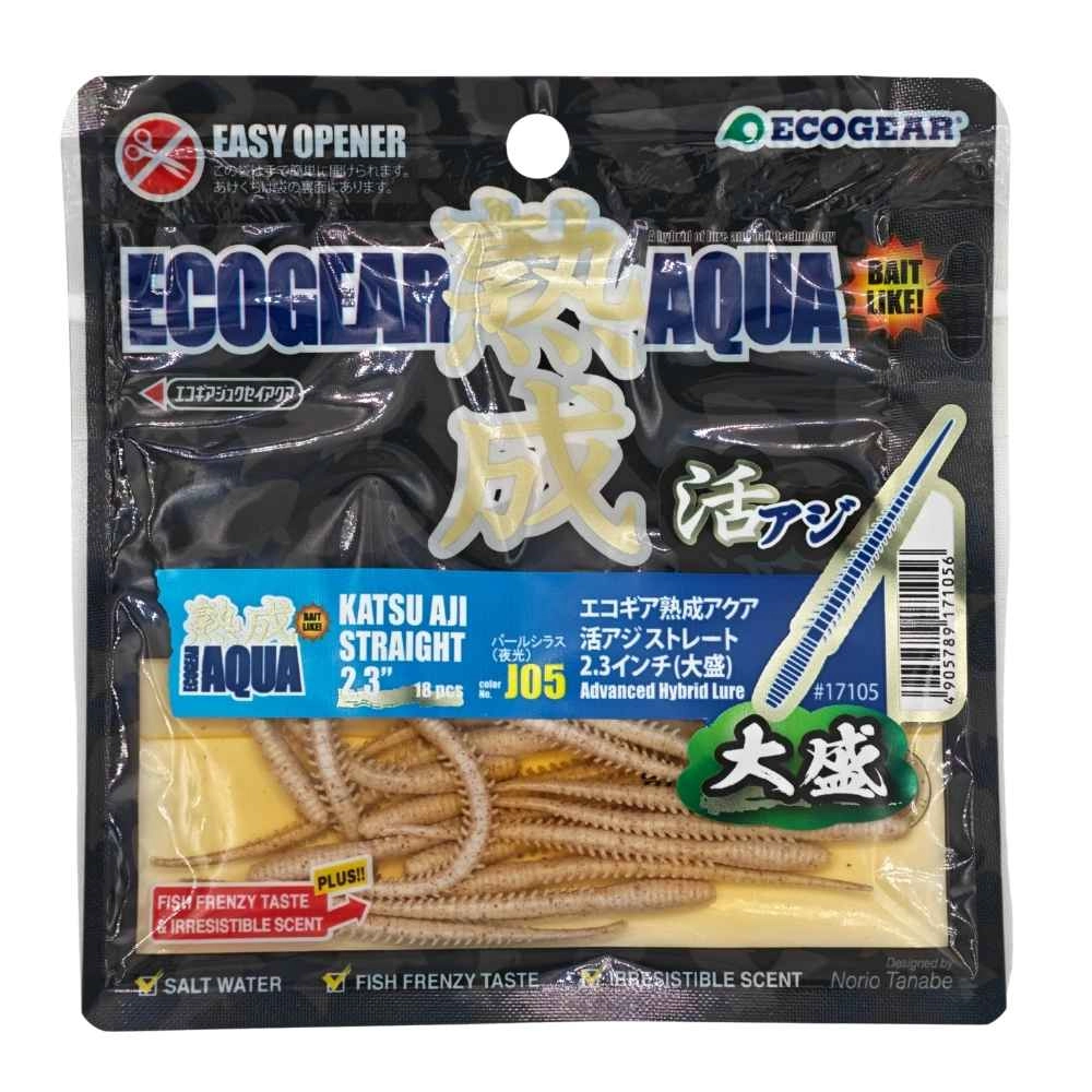 Ecogear Jukusei Aqua Katsu Aji Straight 2.3’’ (5.8 cm) LRF Silikon Yem
