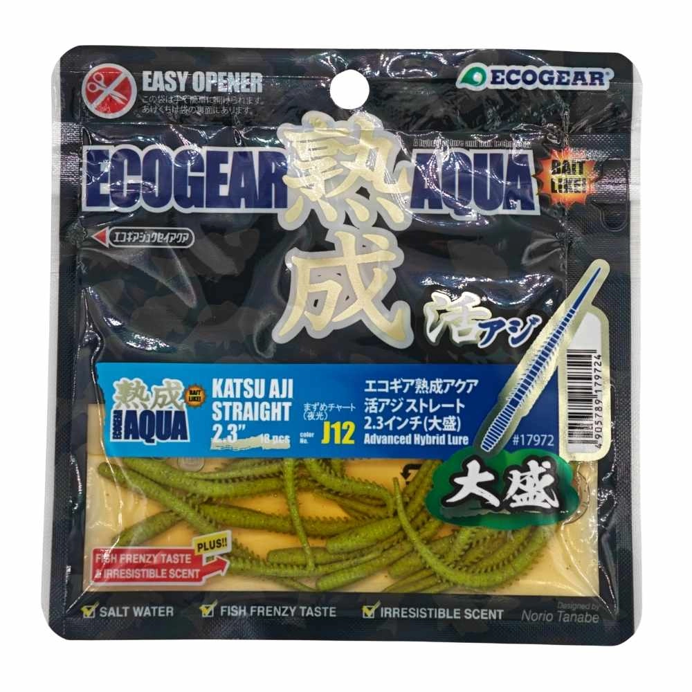 Ecogear Jukusei Aqua Katsu Aji Straight 2.3’’ (5.8 cm) LRF Silikon Yem