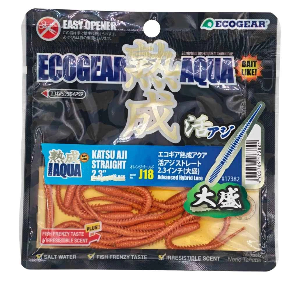 Ecogear Jukusei Aqua Katsu Aji Straight 2.3’’ (5.8 cm) LRF Silikon Yem