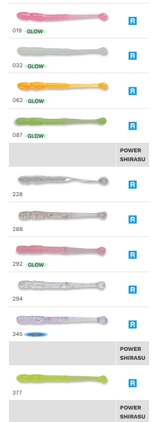 Ecogear Mebaru Shokunin Power Shirasu 2 İnç 062 Glow Orange Silikon Yem