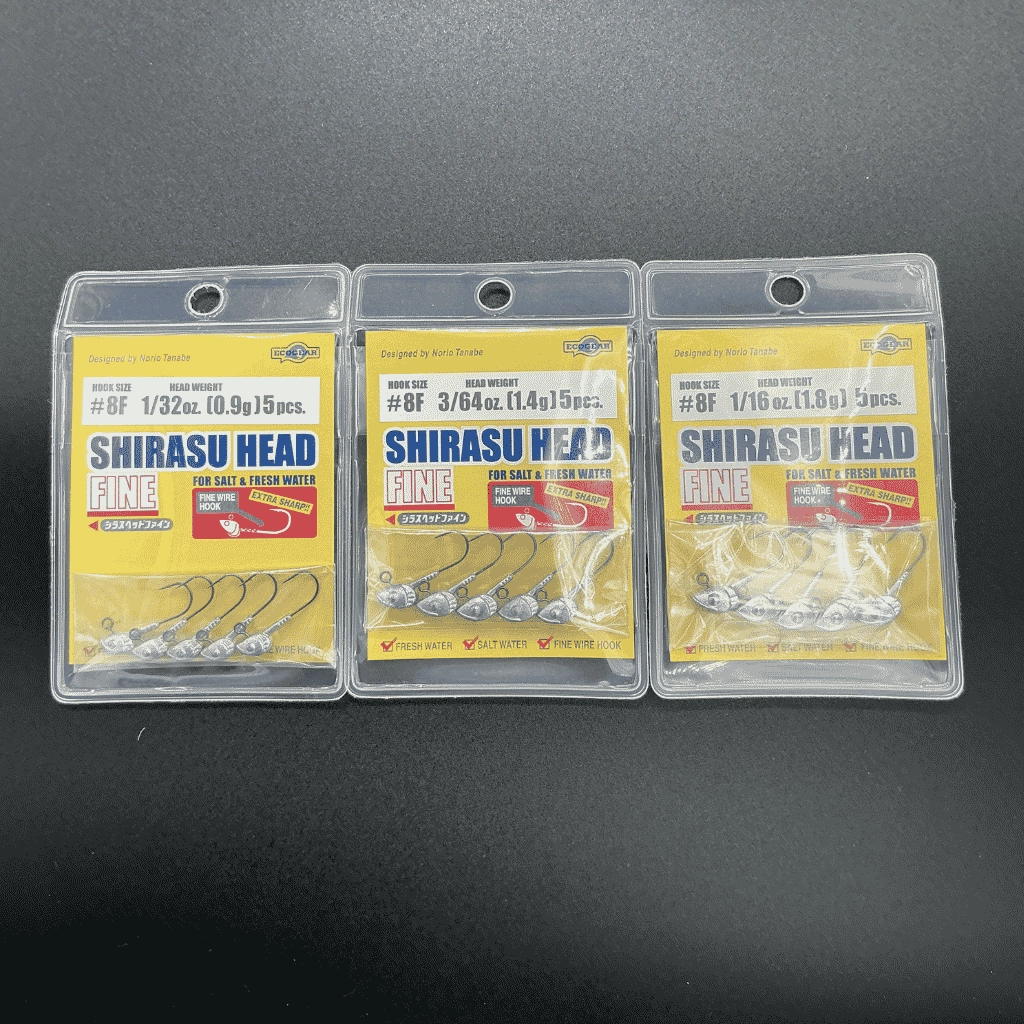 Ecogear Shirasu Head Fine Jighead (5 Adet)
