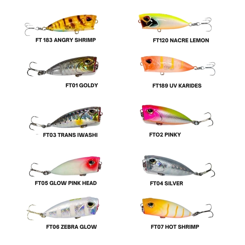 Fujin Tiny Popper 4 Cm 3 Gr Mini LRF Popper