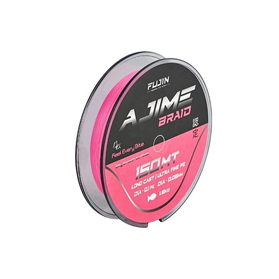 Fujin Ajime Braid 4x 150 Mt Pink İp Misina