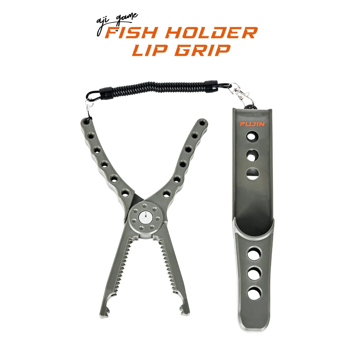 Fujin Fish Holder Lip Grip Dark Green Maşa