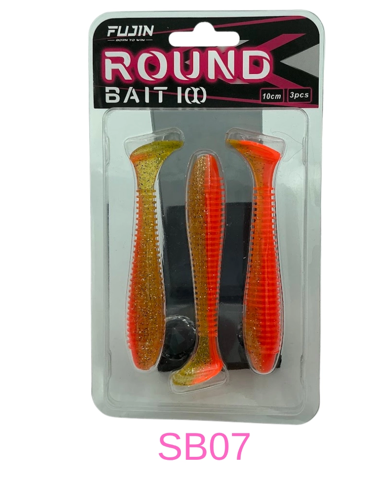 Fujin Round Bait 100mm Silikon Balık