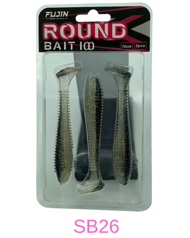Fujin Round Bait 100mm Silikon Balık