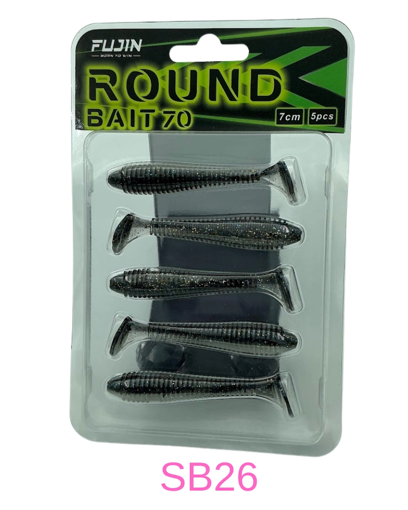 Fujin Round Bait 7 Cm Silikon Yem