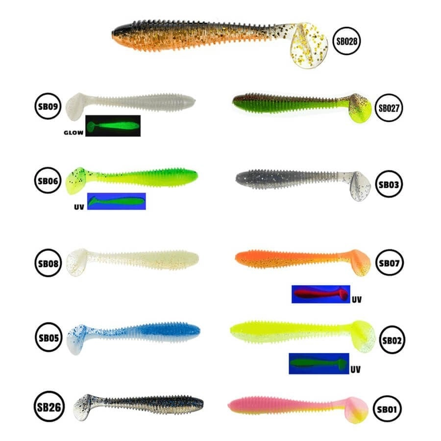 Fujin Round Bait 100mm Silikon Balık