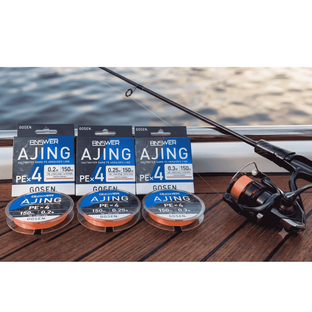 Gosen Answer Ajing PE 4x 150 Mt İp Misina 0.3PE