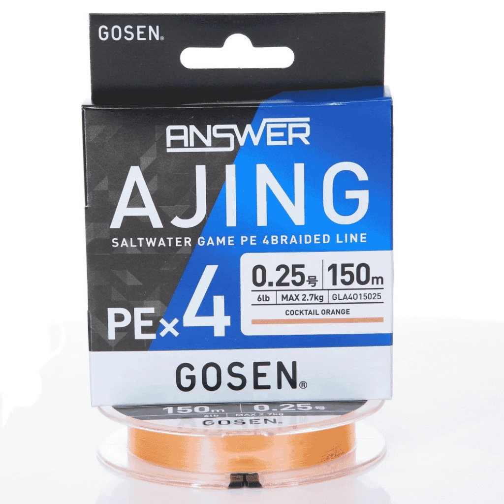 Gosen Answer Ajing PE 4x 150 Mt İp Misina 0.25PE