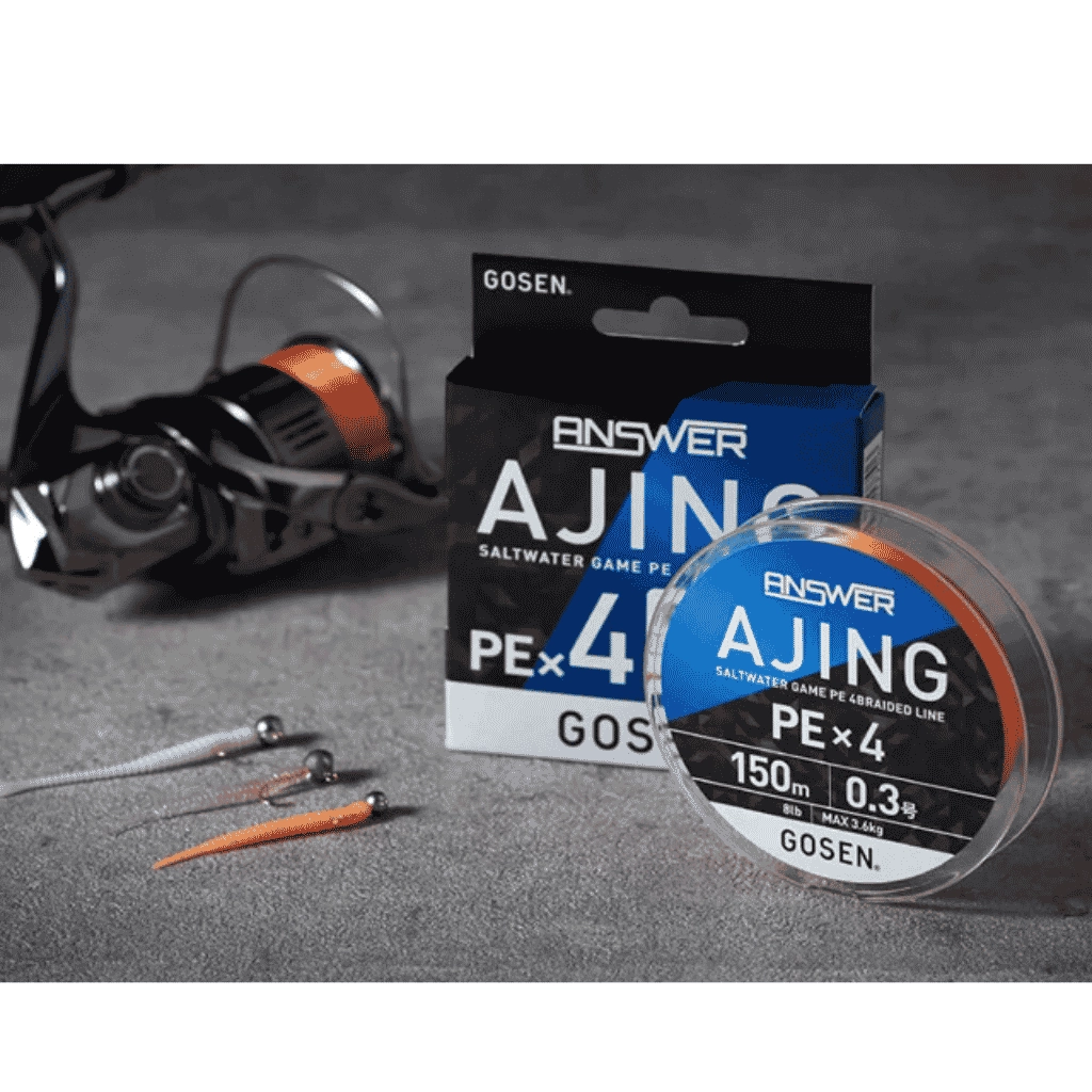 Gosen Answer Ajing PE 4x 150 Mt İp Misina 0.3PE
