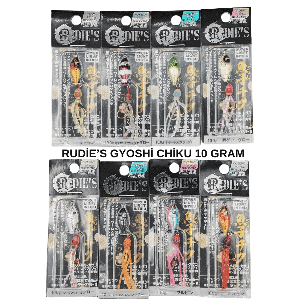 Rudie’s Gyoshi Chiku 10 Gr Jig Yem