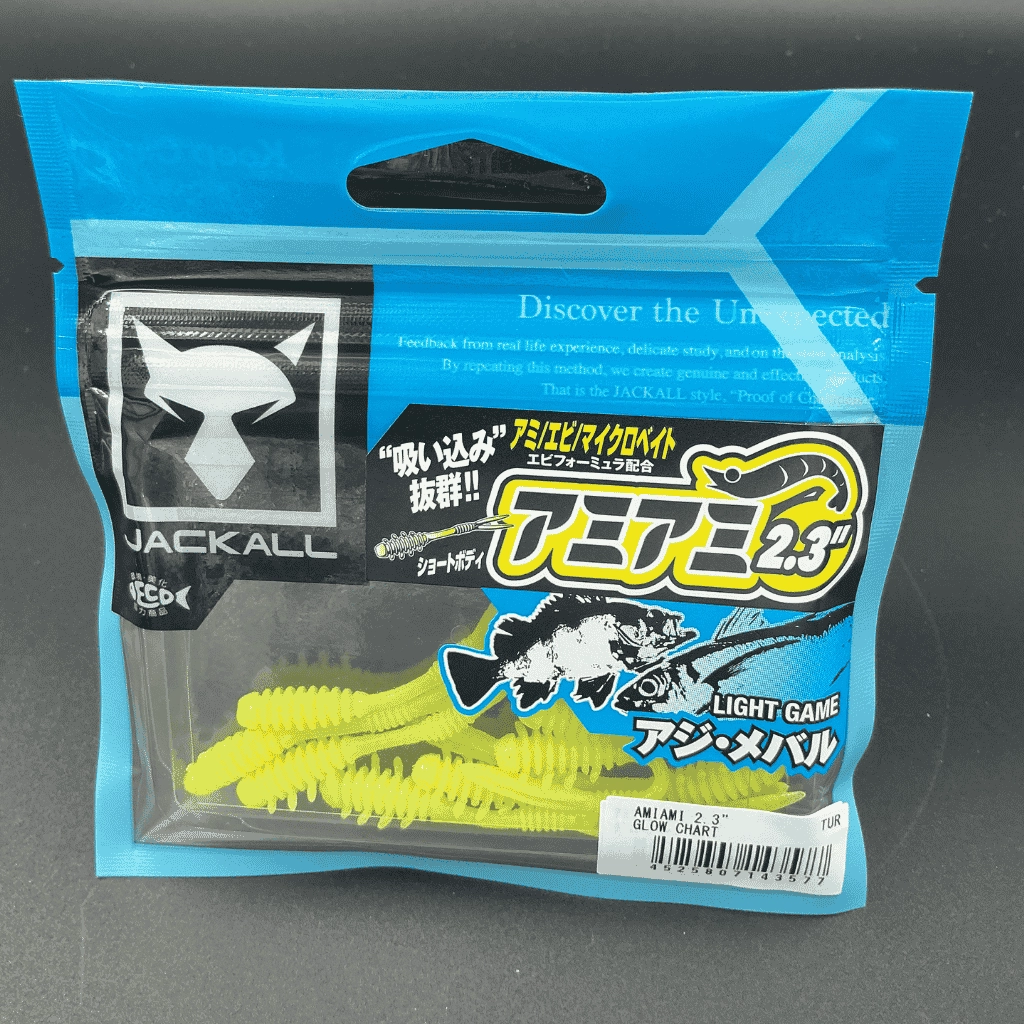 Jackall Amiami 2.3’’ (5.8 cm) Glow Chart Kokulu Silikon Yem
