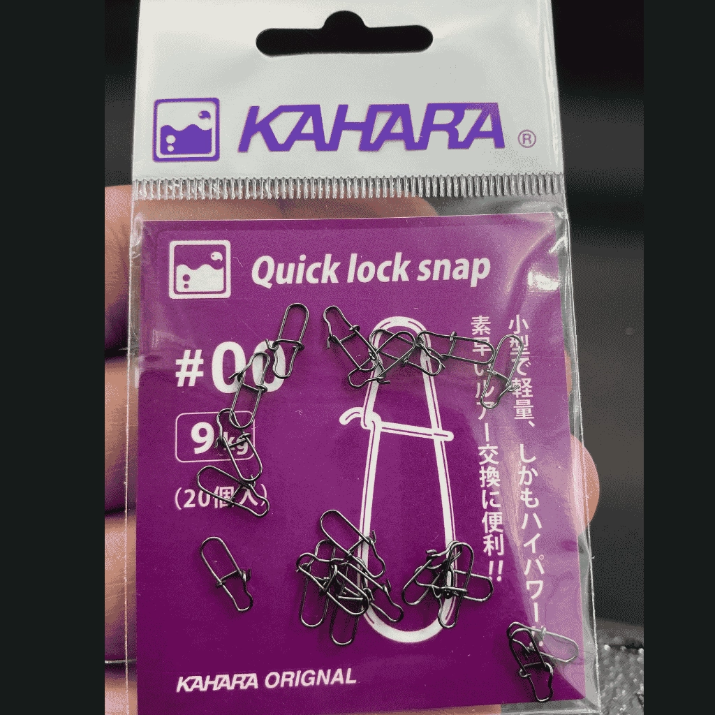 Kahara Quick Lock Lure Snap Hızlı LRF ve Spin Klipsi (20 Adet)