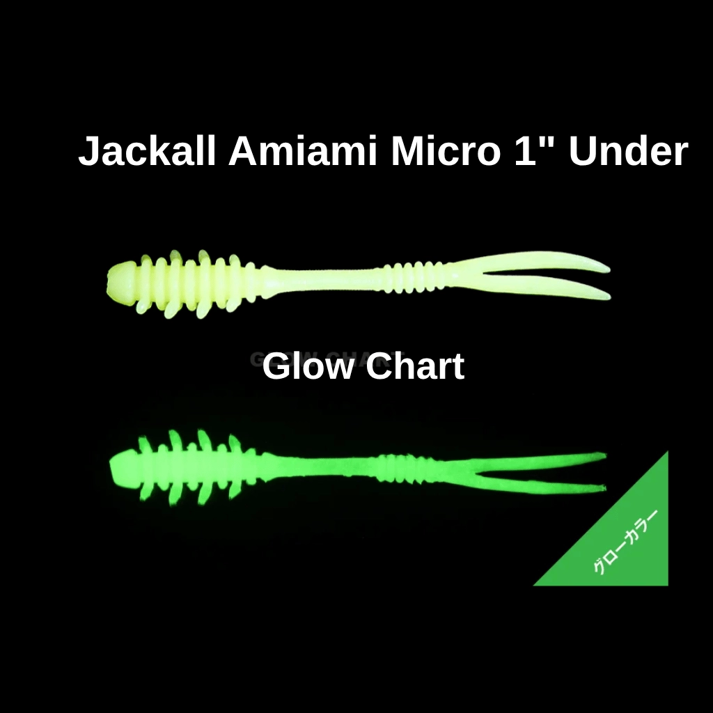 Jackall Amiami Micro 1’’ Under Glow Chart Karides Kokulu Silikon Yem