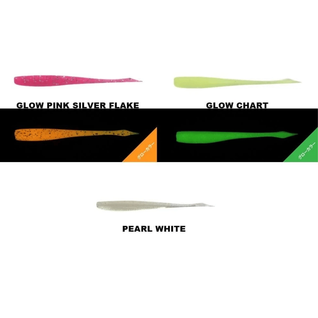 Jackall Deka Kibina-Go 2.5’’ (6.35 cm) Glow Pink Silver Flake Silikon Yem