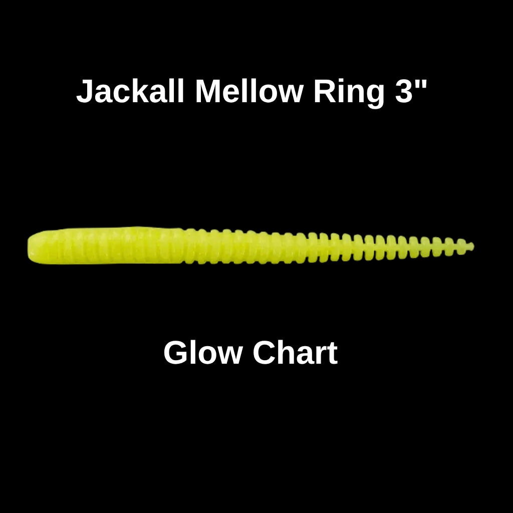 Jackall Mellow Ring 3’’ (7.6 cm) Glow Chart Kokulu Silikon Yem