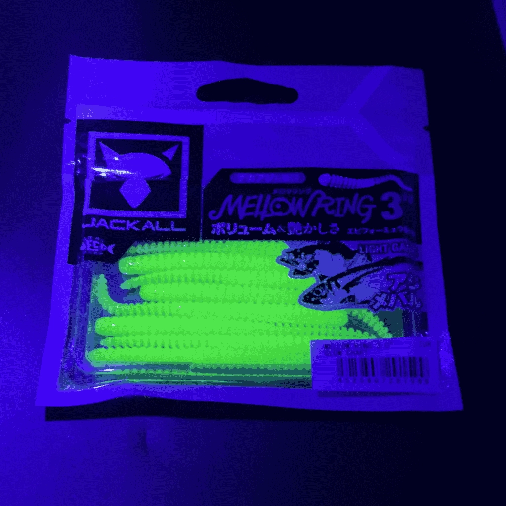 Jackall Mellow Ring 3’’ (7.6 cm) Glow Chart Kokulu Silikon Yem