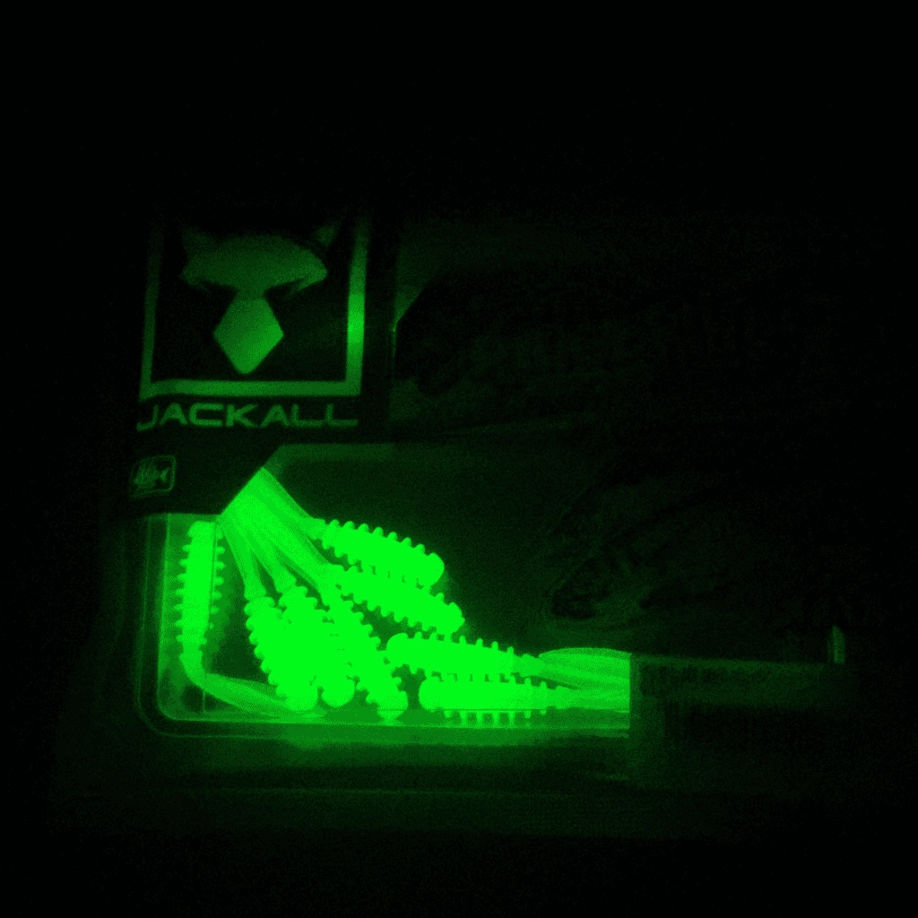 Jackall Peke Ring 2’’ (5 cm) Glow Silikon Yem