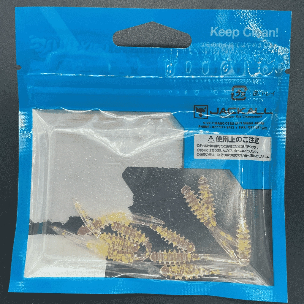 Jackall Peke Ring 2’’ (5 cm) Okiami/Chartreuse Crash Silikon Yem