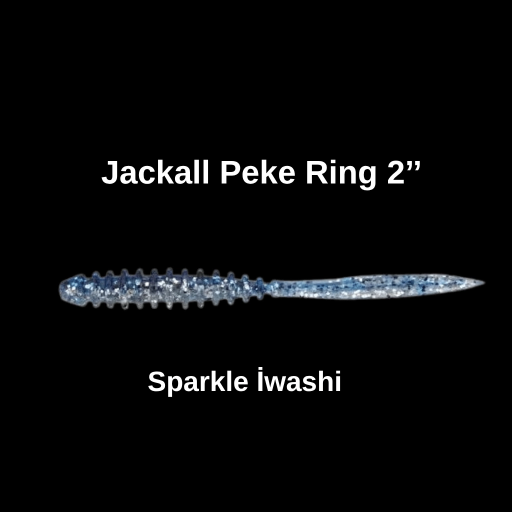 Jackall Peke Ring 2’’ (5 cm) Sparkle Iwashi Silikon Yem