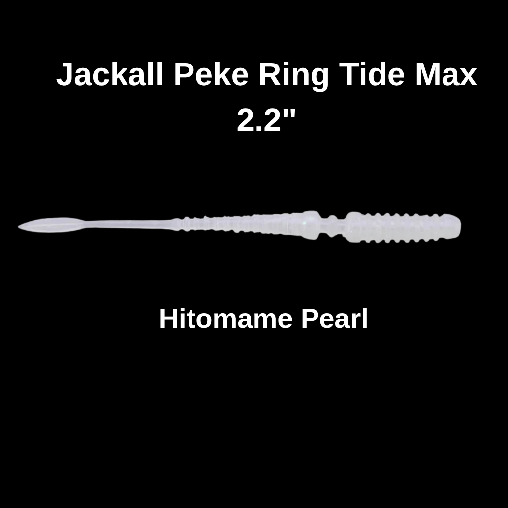 Jackall Peke Ring Tide Max 2.2’’ (5.5 cm) Hitomame Pearl Silikon Yem