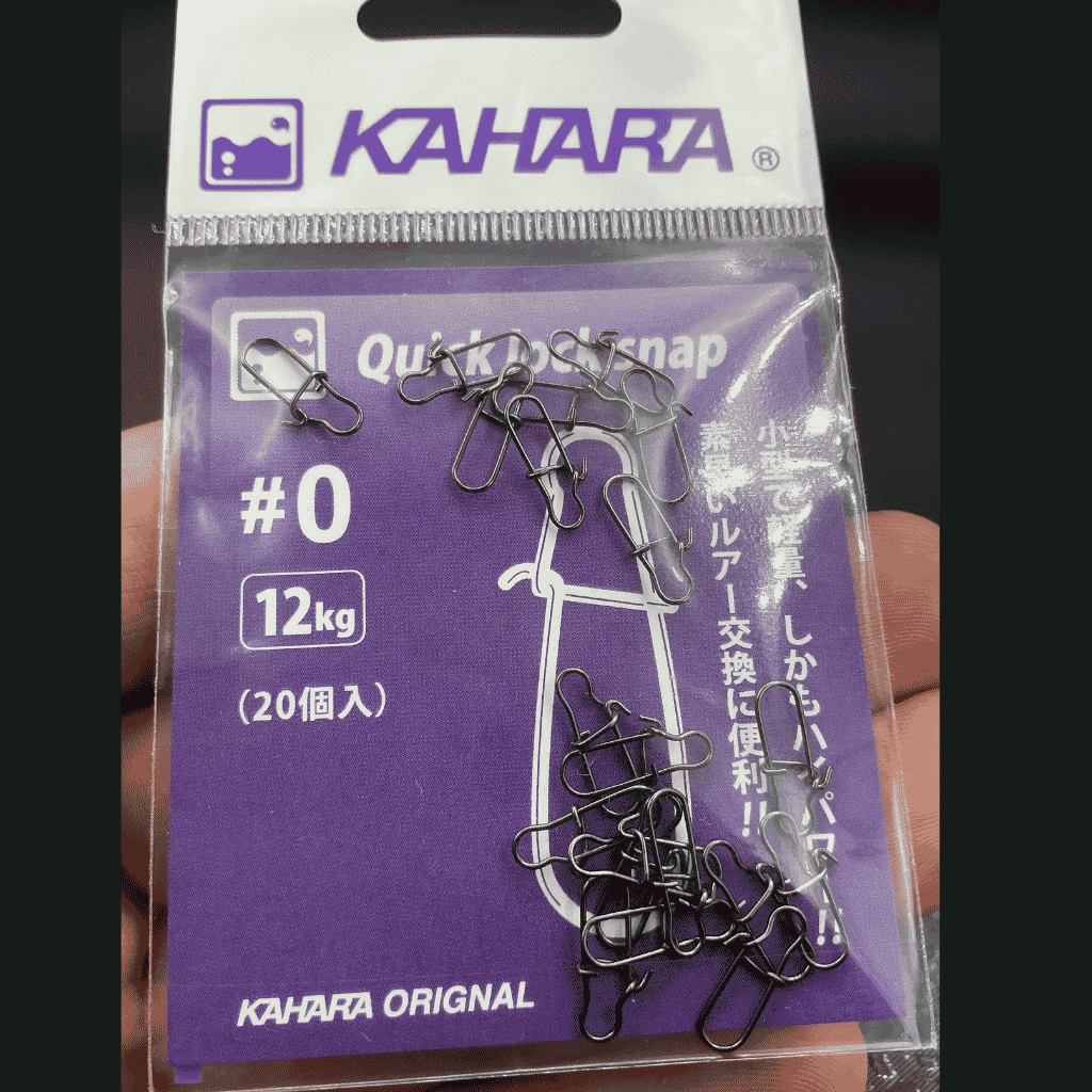 Kahara Quick Lock Lure Snap Hızlı LRF ve Spin Klipsi (20 Adet)