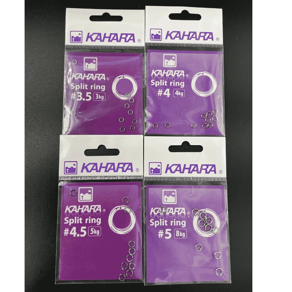 Kahara Split Ring Paslanmaz Çelik Olta Halkası