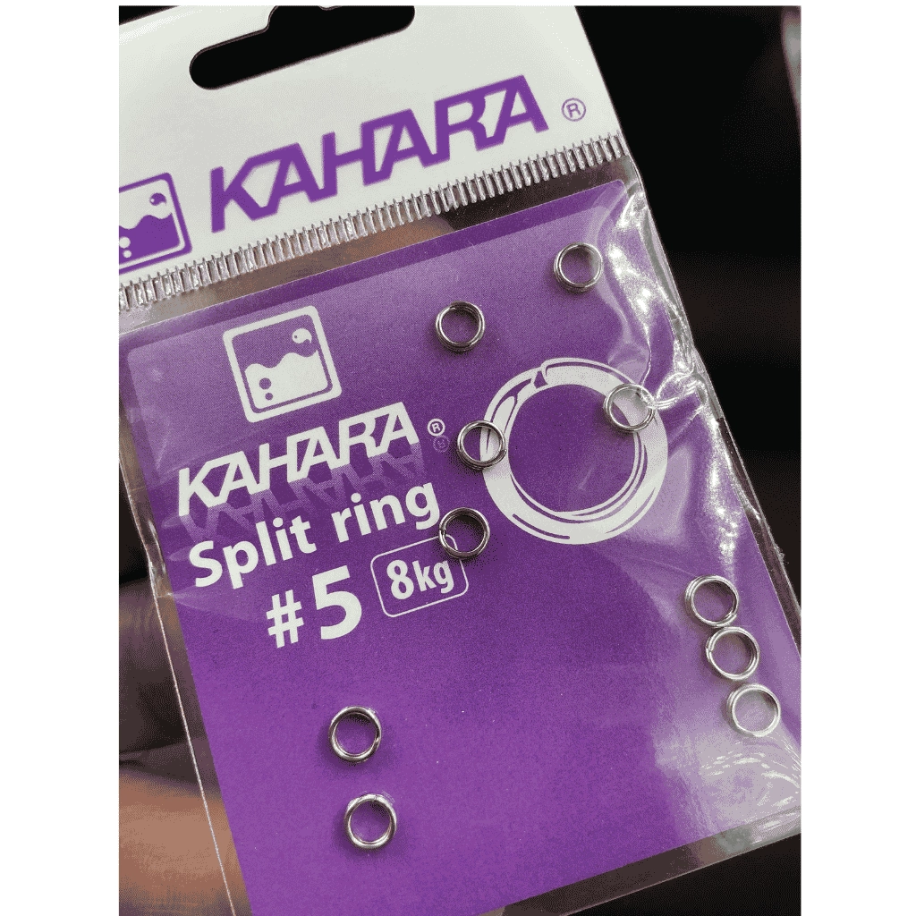 Kahara Split Ring Paslanmaz Çelik Olta Halkası