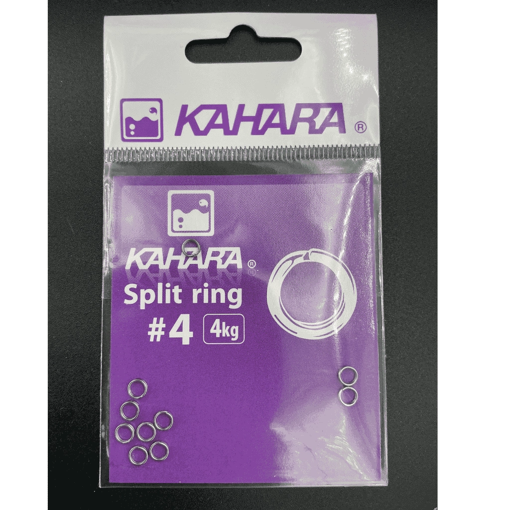 Kahara Split Ring Paslanmaz Çelik Olta Halkası