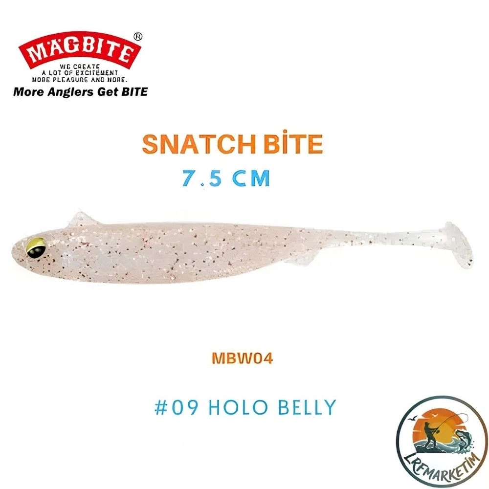 Magbite Snatch Bite Shad 3’’ 09 Holohara Bait