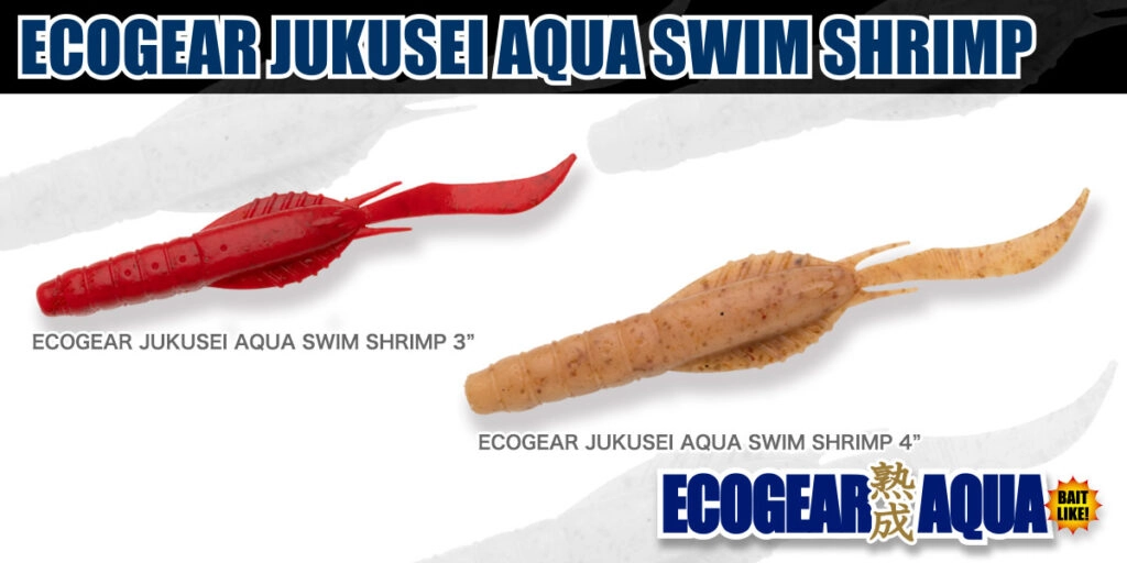 Ecogear Jukusei Aqua Swim Shrimp 3 İnç J05 Pearl Silas Silikon Yem