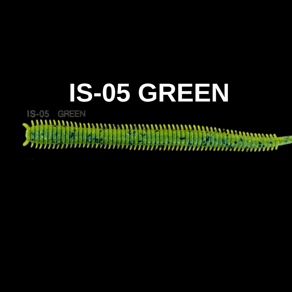 Marukyu Power Isome Large 11 cm IS-05 Green Silikon Yem