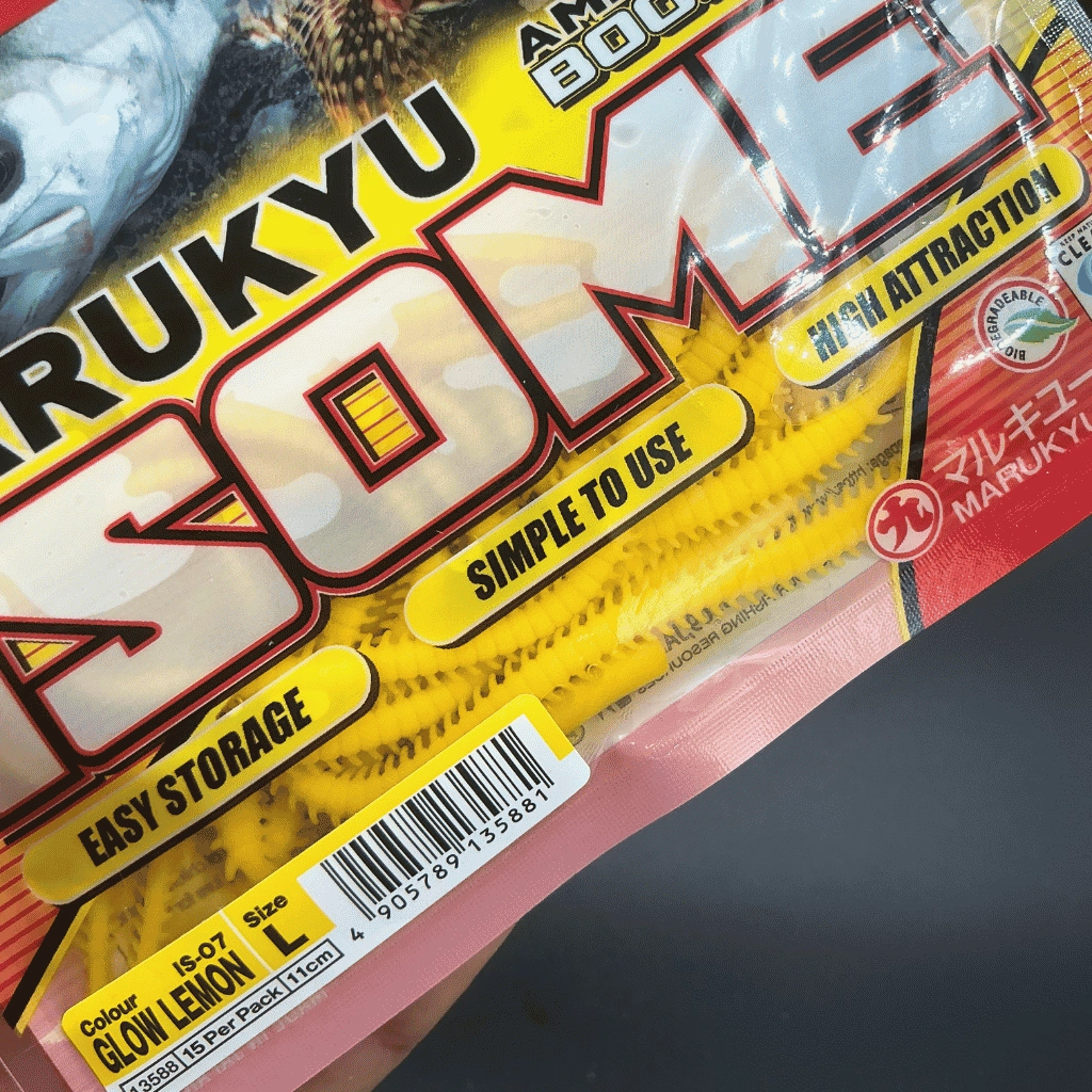 Marukyu Power Isome Large 11 cm IS-07 Glow Lemon Silikon Yem