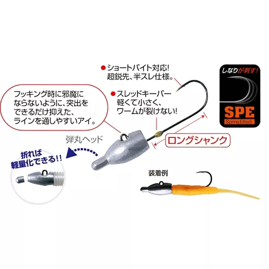 Owner Cultiva JH-83 Mebaru Dangan LRF Jighead
