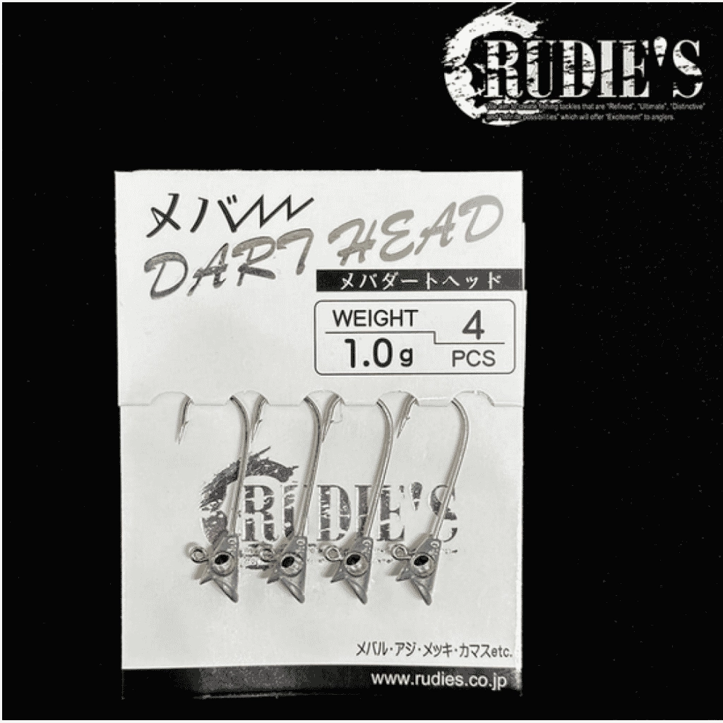 Rudie’s Meba Dart Head Jighead #4 (4 Ad)