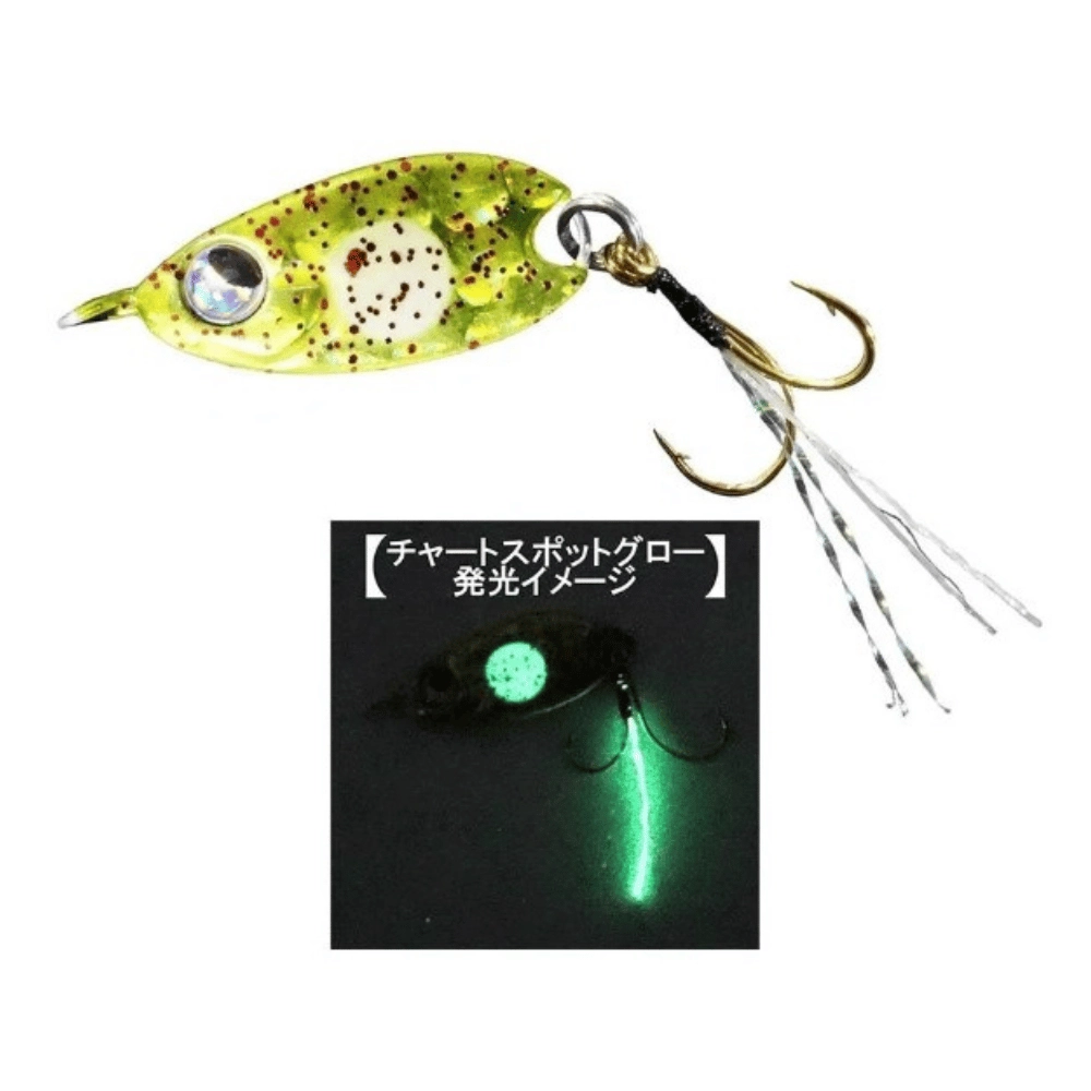 Rudie’s Gyoshi Metal Hirari Mikro Jig Chart Spot Glow