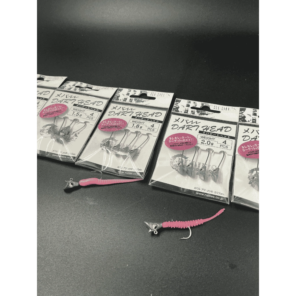 Rudie’s Meba Dart Head Jighead #4 (4 Ad)
