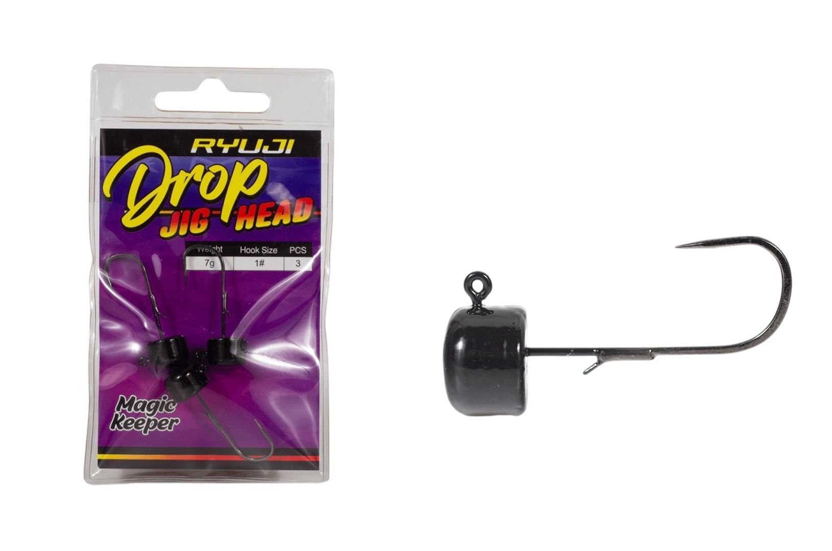 Ryuji Drop Jighead Siyah