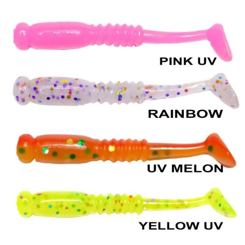 Ryuji Rock Tail 4cm Kokulu Silikon Yem (12 adet)