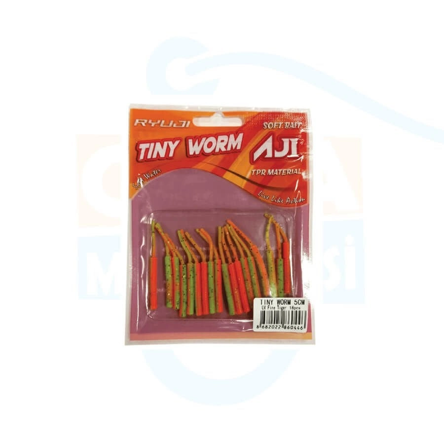 Ryuji Tiny Worm 5 Cm Kokulu Silikon Yem